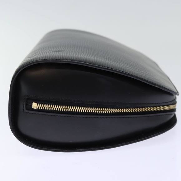 LOUIS VUITTON Epi Dauphine GM Cosmetic Pouch Black M48432 LV Auth bs14224 - Picture 4 of 16